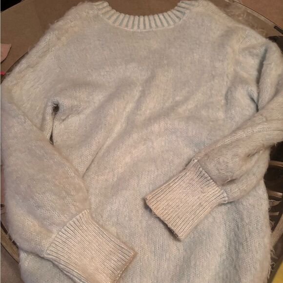 Express Mint Green Sweater - Picture 3 of 3